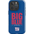 NFL New York Giants Team Motto iPhone 16 Pro Impact Case